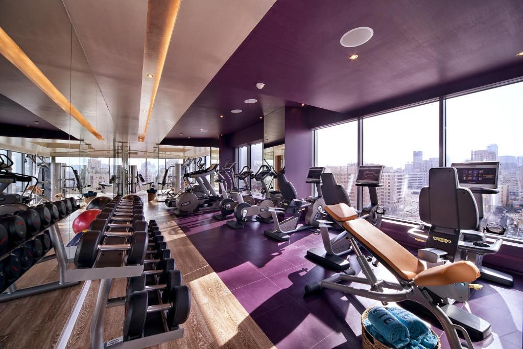 The Domain Bahrain Hotel And Spa - Adults Friendly 16 Years Plus Manama Eksteriør billede The gym at the hotel